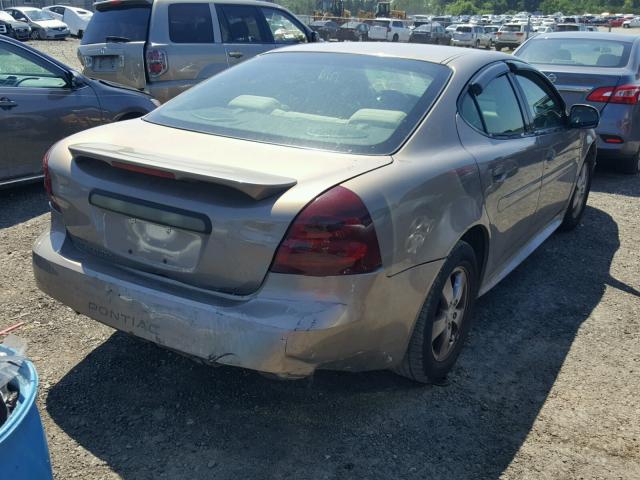 2G2WP552661292705 - 2006 PONTIAC GRAND PRIX Qızıl foto 4
