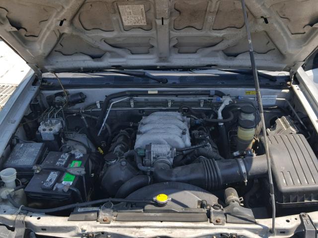 4S2DE58Y544600106 - 2004 ISUZU AXIOM XS Gümüş foto 7