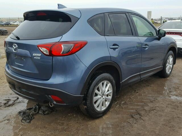 JM3KE2CY2G0641319 - 2016 MAZDA CX-5 BLUE photo 4