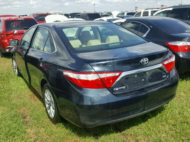 4T4BF1FK3FR514840 - 2015 TOYOTA CAMRY BLACK photo 3