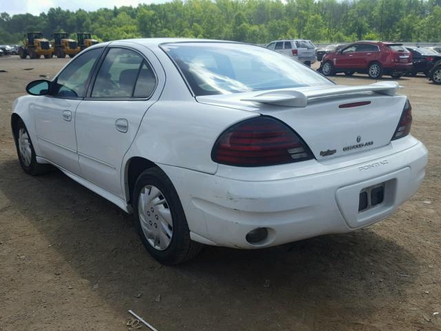 1G2NE52E95M230041 - 2005 PONTIAC GRAND AM S Ağ foto 3