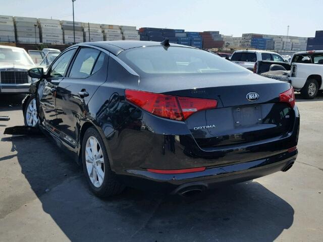 5XXGM4A75DG100010 - 2013 KIA OPTIMA LX BLACK photo 3