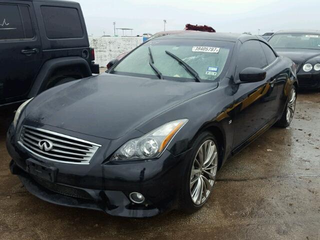 JN1CV6FE0FM810561 - 2015 INFINITI Q60 BLACK photo 2