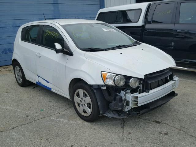 1G1JA6SH2F4119296 - 2015 CHEVROLET SONIC LS 白色 照片 1