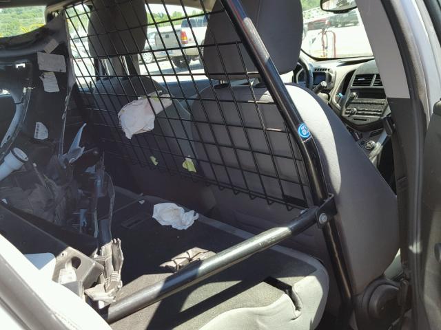 1G1JA6SH2F4119296 - 2015 CHEVROLET SONIC LS 白色 照片 6