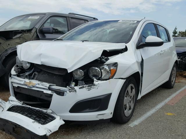 1G1JA6SH5G4155906 - 2016 CHEVROLET SONIC LS Ağ foto 2