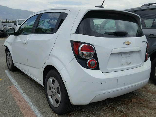1G1JA6SH5G4155906 - 2016 CHEVROLET SONIC LS Ağ foto 3