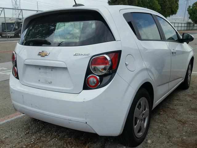 1G1JA6SH5G4155906 - 2016 CHEVROLET SONIC LS Ağ foto 4