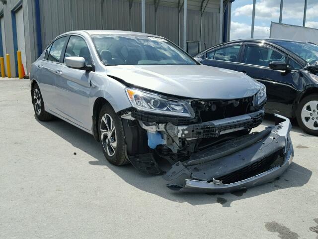 1HGCR2F37HA181752 - 2017 HONDA ACCORD LX SILVER photo 1