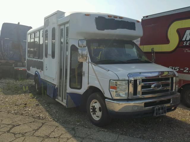 1FD4E45PX8DA84926 - 2008 FORD ECONOLINE WHITE photo 1