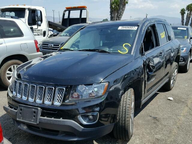 1C4NJCEA0GD576308 - 2016 JEEP COMPASS LA BLACK photo 2