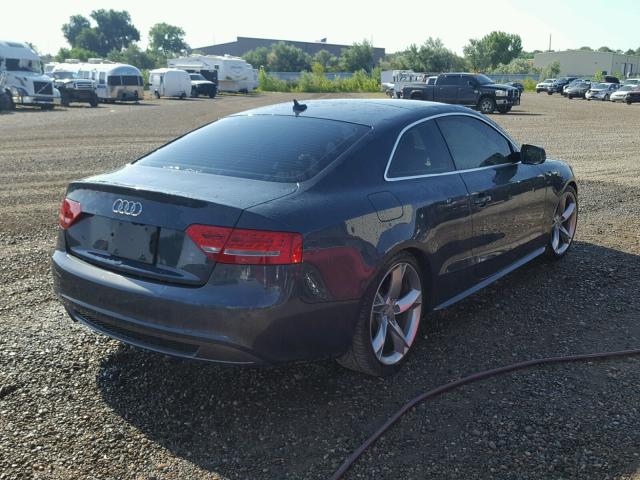 WAU4FAFR7BA064574 - 2011 AUDI A5 PRESTIG GRAY photo 4