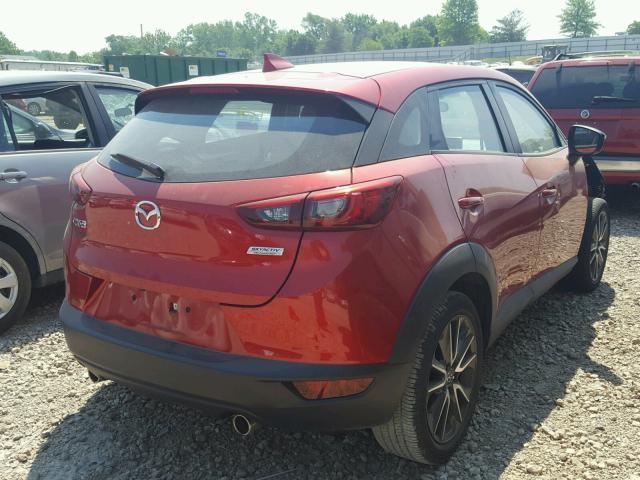 JM1DKDC75H0145753 - 2017 MAZDA CX-3 TOURI RED photo 4