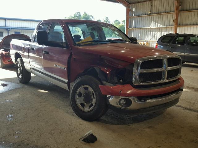 3D7KA28C84G143897 - 2004 DODGE RAM 2500 S RED photo 1