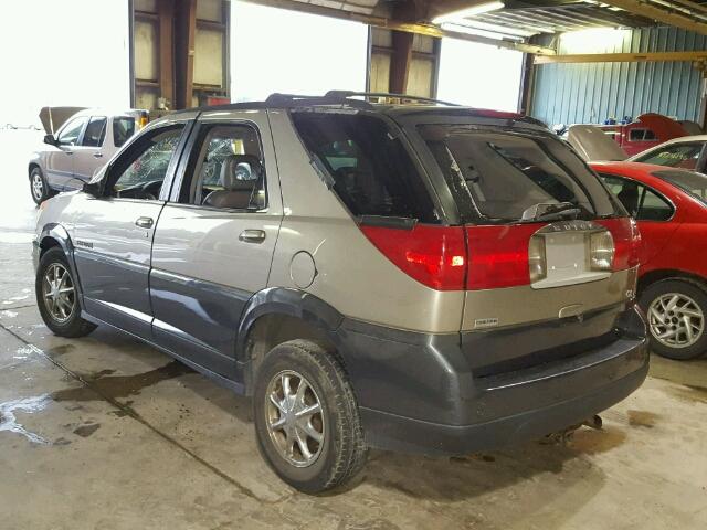 3G5DB03E42S504282 - 2002 BUICK RENDEZVOUS GRAY photo 3