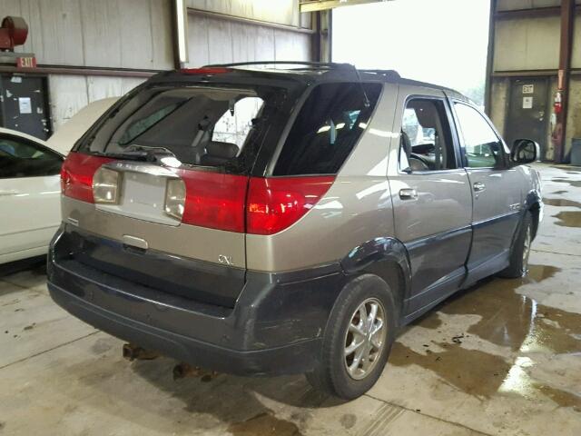 3G5DB03E42S504282 - 2002 BUICK RENDEZVOUS GRAY photo 4