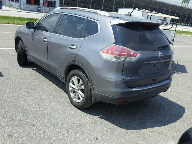 KNMAT2MT6GP606075 - 2016 NISSAN ROGUE S GRAY photo 3