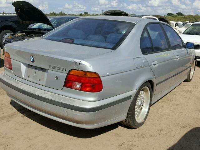 WBADM6339XBY26971 - 1999 BMW 528 I AUTO SILVER photo 4