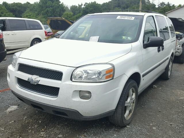 1GNDV231X7D211848 - 2007 CHEVROLET UPLANDER L თეთრი ფოტო 2