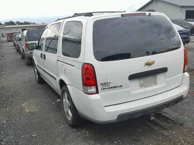 1GNDV231X7D211848 - 2007 CHEVROLET UPLANDER L თეთრი ფოტო 3
