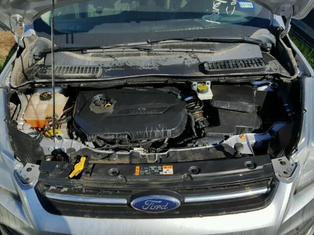 1FMCU0GX2EUB07227 - 2014 FORD ESCAPE SE SILVER photo 7