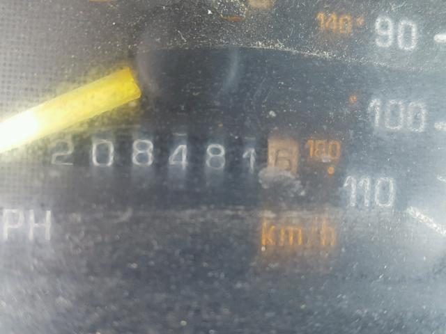 1G2NE55M7SM502990 - 1995 PONTIAC GRAND AM S Tünd qırmızı foto 8