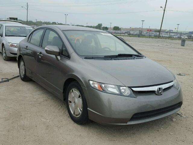 JHMFA36277S006294 - 2007 HONDA CIVIC TAN photo 1