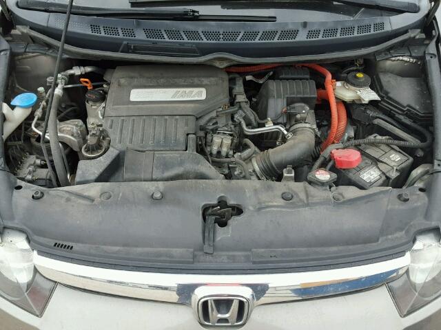 JHMFA36277S006294 - 2007 HONDA CIVIC TAN photo 7