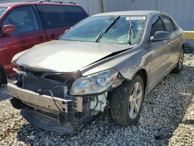 1G1ZC5E14BF252792 - 2011 CHEVROLET MALIBU 1LT 棕色 照片 2