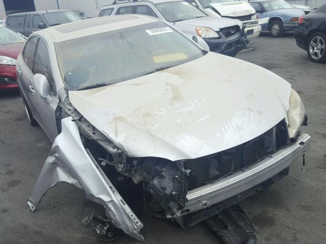 JTHBJ46G772039120 - 2007 LEXUS ES 350 SILVER photo 1