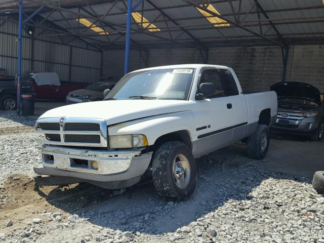 1B7HF13Y8YJ173991 - 2000 DODGE RAM 1500 WHITE photo 2