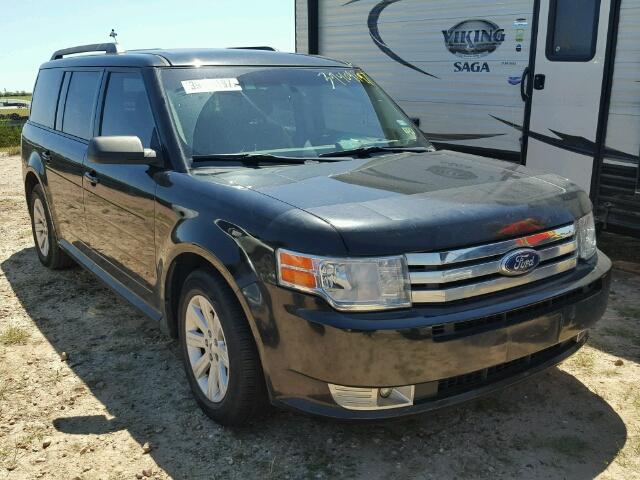 2FMGK5BC0CBD13092 - 2012 FORD FLEX BLACK photo 1