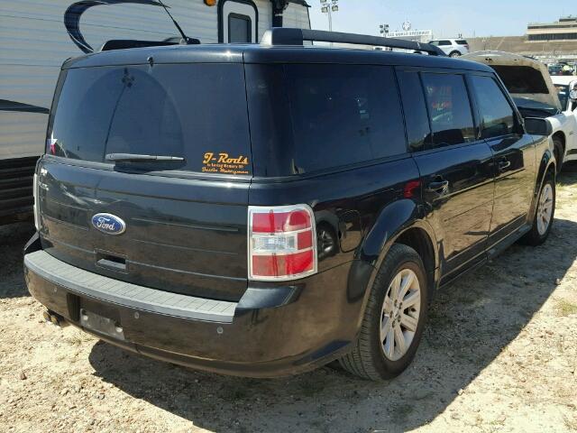 2FMGK5BC0CBD13092 - 2012 FORD FLEX BLACK photo 4