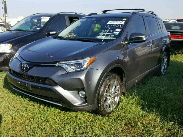 JTMYFREV6GD085083 - 2016 TOYOTA RAV4 LIMIT GRAY photo 2