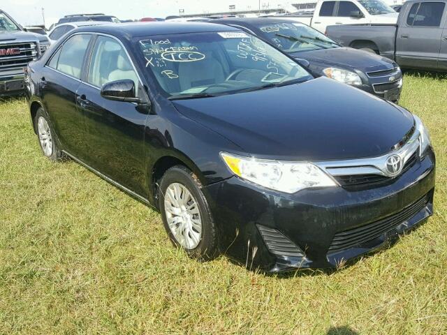 4T1BF1FK4EU458321 - 2014 TOYOTA CAMRY L/SE BLACK photo 1