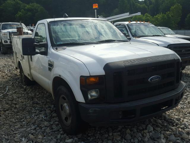 1FDWF30588EC54295 - 2008 FORD F350 SRW S WHITE photo 1