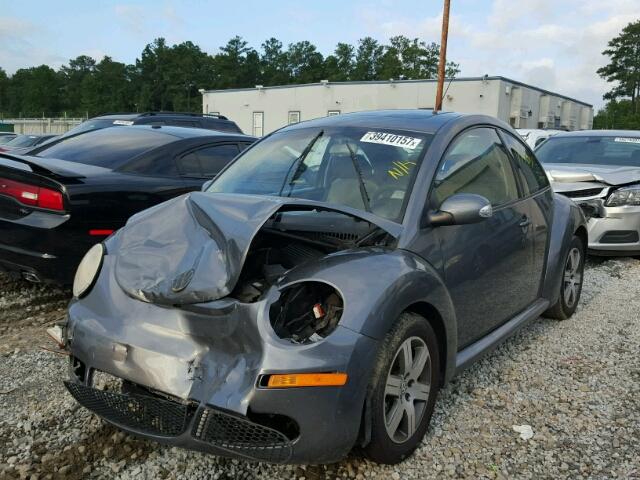 3VWRW31C26M419857 - 2006 VOLKSWAGEN NEW BEETLE ნაცრისფერი ფოტო 2