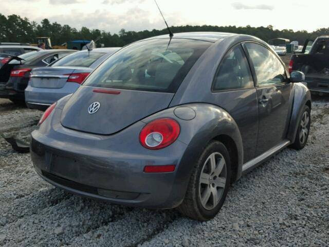 3VWRW31C26M419857 - 2006 VOLKSWAGEN NEW BEETLE GRAY photo 4