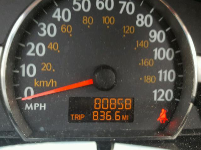 1G8AJ55F16Z134672 - 2006 SATURN ION LEVEL GRAY photo 8