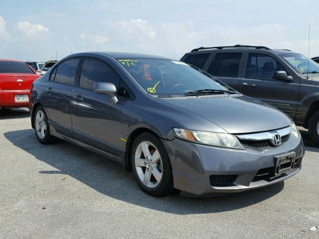 19XFA166X9E010483 - 2009 HONDA CIVIC GRAY photo 1