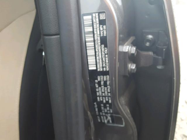 ZACCJAAT5GPC68703 - 2016 JEEP RENEGADE S Գրաֆիտ լուսանկար 10