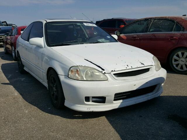 1HGEJ8148TL065282 - 1996 HONDA CIVIC EX WHITE photo 1