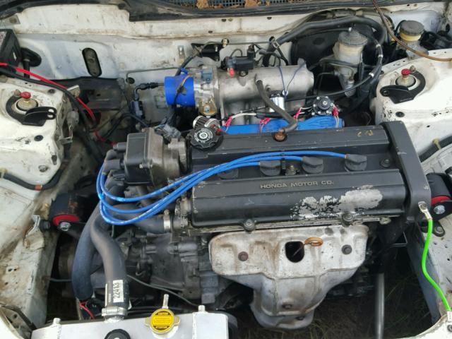 1HGEJ8148TL065282 - 1996 HONDA CIVIC EX 白色 照片 7