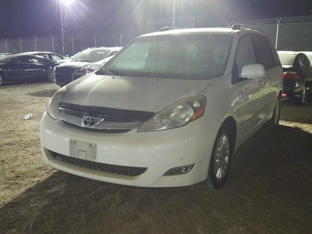 5TDZK22C77S034416 - 2007 TOYOTA SIENNA WHITE photo 2