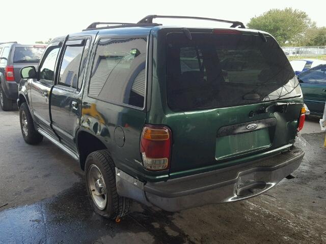 1FMZU63E5YUB61904 - 2000 FORD EXPLORER GREEN photo 3