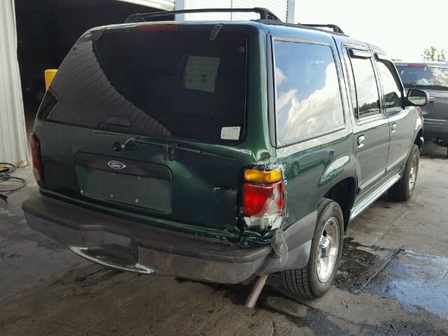 1FMZU63E5YUB61904 - 2000 FORD EXPLORER GREEN photo 4