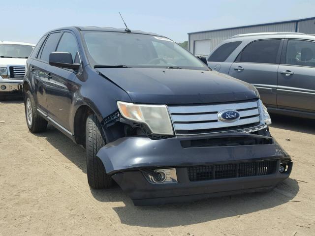 2FMDK48C78BA22830 - 2008 FORD EDGE SEL BLUE photo 1