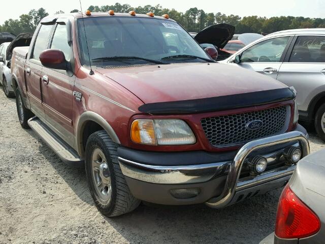 1FTRW07L42KA98334 - 2002 FORD F150 SUPER RED photo 1