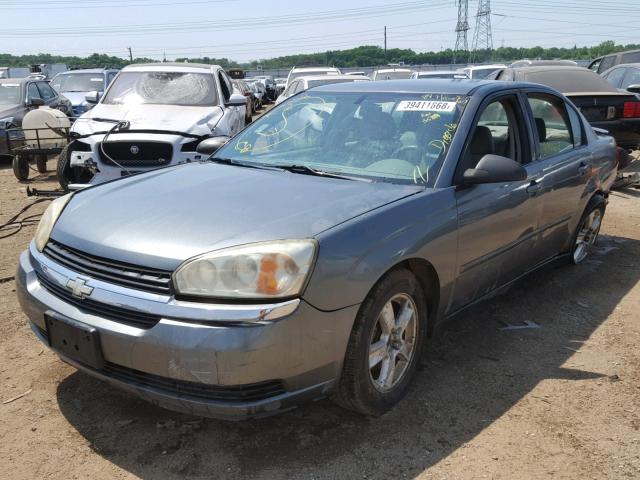 1G1ZT54835F203859 - 2005 CHEVROLET MALIBU LS 灰色 照片 2