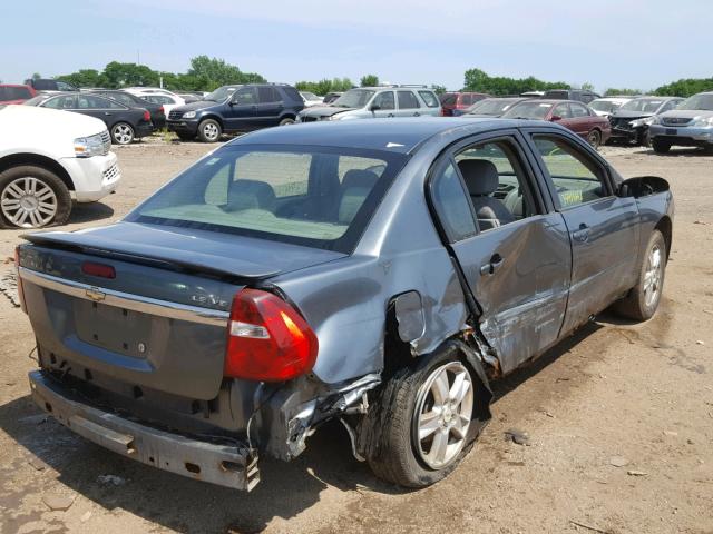 1G1ZT54835F203859 - 2005 CHEVROLET MALIBU LS 灰色 照片 4